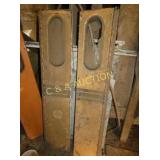 FOLDING MILK TRUCK DOORS