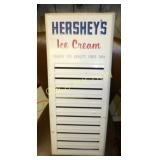 HERSHEYS ICE CREAM MENU 12X27