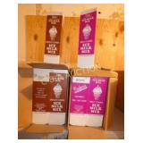 2 BOXES PEELERS PINK/CHOC. 300PER BOX