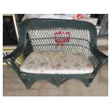WICKER SOFA CHAIR 50X37