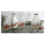 (6) SELECT DAIRY WINSTON NC 1/2PINT-QT BOTTLES