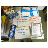 OLD STOCK FLAVORICH ADS, PRICE LIST (200+)