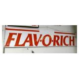 FLAVORICH SIGN SELF FRAMED 60X16