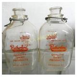 (2) 1G. RUTHERFORD SPINDALE NC JUGS
