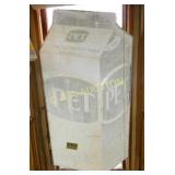 PET DIE CUT CARTON SIGN 34X69