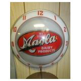 16IN MAOLA DOUBLE BUBBLE CLOCK
