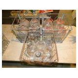 (3) WIRE CRATES BORNDENS 1/2G., 1G. PLAINS