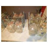 (2) CRATES  1G. PLAIN BOTTLES