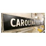 15FT. 3PC. 1935 CAROLINA FEED & SEED SIGN