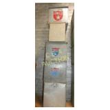 (5) MILK BOXES ALL STAR, SUPERIOR