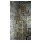 (72) WIRE RACK/CRATES SUPERIOR,LONG MEADOW,FLAV