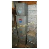 (7) MILK BOXES SUPERIOR,ALL STAR