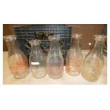 CRATE QT. PET, CAROLINA, FARMERS BOTTLES