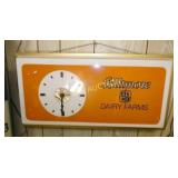 BILTMORE DIARY FARMS CLOCK 25X12
