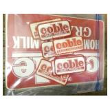 LOT OF COBLE PATCHES, DECALS, 12X9