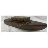 18�5 Early Wooden Boat Model 18�5 Early Wooden Boat Model