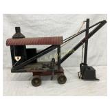 Buddy L 21-Inch Tinplate Steam Shovel Toy with Ori