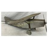 Metal Giant Flyer No. 200 Toy Airplane, 24in by 19