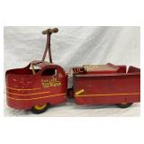 Garland Red Flyer Metal Pedal Scooter with Dump Be