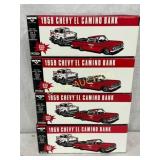 4 1959 Chevy El Camino Die-Cast Banks by WIX Filte