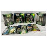 7 Star Wars Action Figures, New in Box