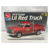 AMT Ertl 1978 Dodge Lil Red Truck 1:25 Scale Model