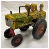 Marx Tin Lithograph Jumpinï¿½ Jeep Toy with Soldiers