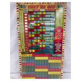 Vintage 12ï¿½20 1/2 Horse Racing-Themed Punch Board