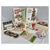 Texaco-Themed Early Calendars and Promotional Item