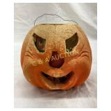 6in x 6in Papier-M�ch� Jack-O�-Lantern 6in x 6in Papier-M�ch� Jack-O�-Lantern
