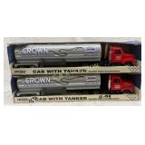 21-Inch Ertl Crown Cab With Tankers NIB 21-Inch Ertl Crown Cab With Tankers NIB