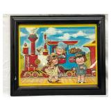 Campbell�s Kids Framed Puzzle Campbell�s Kids Framed Puzzle