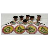 Tin �Little Bo Peep� Child�s Tea Set Tin �Little Bo Peep� Child�s Tea Set