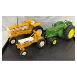 Three 1/16 Scale Farm Tractor Models by Various Ma