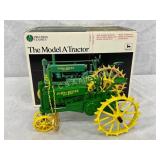 1/16 Scale John Deere Model A Tractor Die-Cast Rep