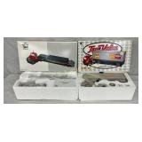 2 Diecast Tractor-Trailer Trucks: 1960 Mack B-61 a