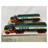 Two Hess Fuel Oils Tanker Trucks in Original Boxes
