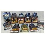 10 Star Wars Action Figures in Original Packaging