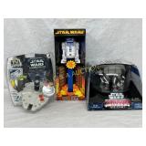 Three Star Wars Collectibles: Video Game, R2-D2 Pr