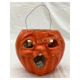 7in by 6in Double-Sided Papier-M�ch� Jack-o�-Lant 7in by 6in Double-Sided Papier-M�ch� Jack-o�-Lant