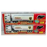 Two Battery-Operated Remote Control 18-Wheel Haule