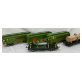 5 Lionel Train Cars, Including Passenger, Tank, an
