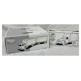 Two Unopened Die-Cast Model Trucks: 1953 White 300
