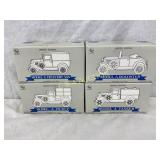 4 Limited Edition Ford Model A Diecast Cars in Ori