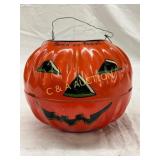 Tin Litho Pumpkin Jack-O�-Lantern Tin Litho Pumpkin Jack-O�-Lantern
