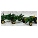 3 John Deere 1:16 Scale Die-Cast Model Tractors 3 John Deere 1:16 Scale Die-Cast Model Tractors