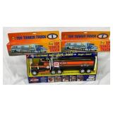 3 Unopened Toy Trucks: Sunoco Tanker Trucks and Ha