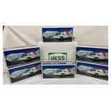 6 Unopened Hess Rescue Trucks, New Old Stock, Date