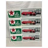 4 1958 ï¿½Bï¿½ Mack Tanker Texaco Die-Cast Model Truck