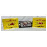 Three Total Unopened Die-Cast Metal Airplane Banks